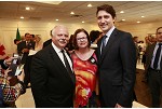 Justin Trudeau, Kathy and Bob CIBPA